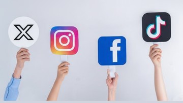 TikTok memimpin sebagai media sosial paling banyak digunakan di Indonesia pada akhir 2025 dengan lebih dari 180 juta pengguna aktif.