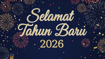 Kumpulan ucapan Tahun Baru 2026 yang motivatif, romantis, lucu, hingga puitis untuk status WhatsApp dan Instagram Story.
