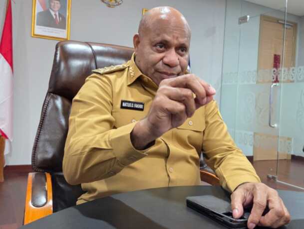 Gubernur Papua paparkan capaian pembangunan 2025 dan arah prioritas strategi 2026.