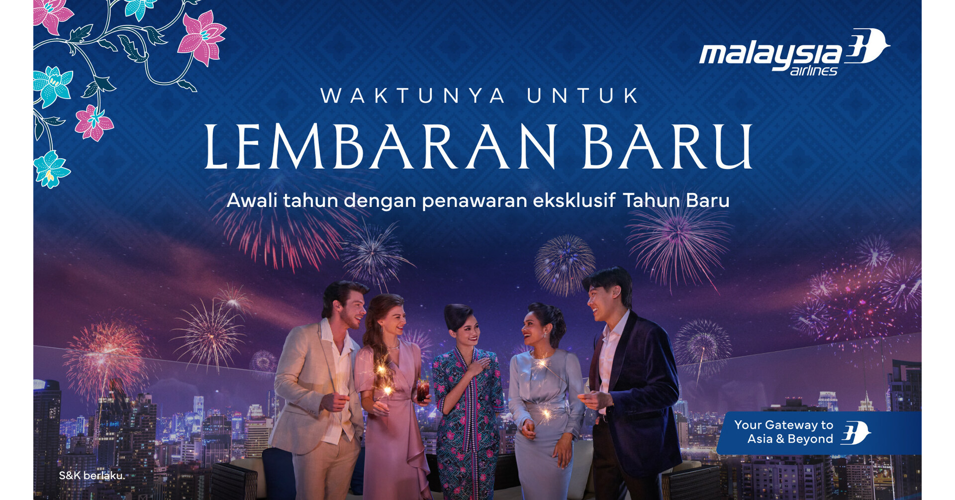 Malaysia Airlines meluncurkan kampanye “Waktunya untuk Lembaran Baru” dengan diskon hingga 20%, akses prioritas bagi anggota Enrich, serta inovasi layanan penerbangan sepanjang 2026.